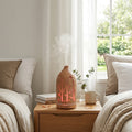 Glowing Forest Cutouts Diffuser | Light Wood | Ultrasonic Aromatherapy Humidifier with Essential Oils