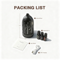 Glowing Forest Cutouts Diffuser | Dark Wood | Ultrasonic Aromatherapy Humidifier with Essential Oils