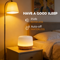 Light wood grain diffuser for night detail view