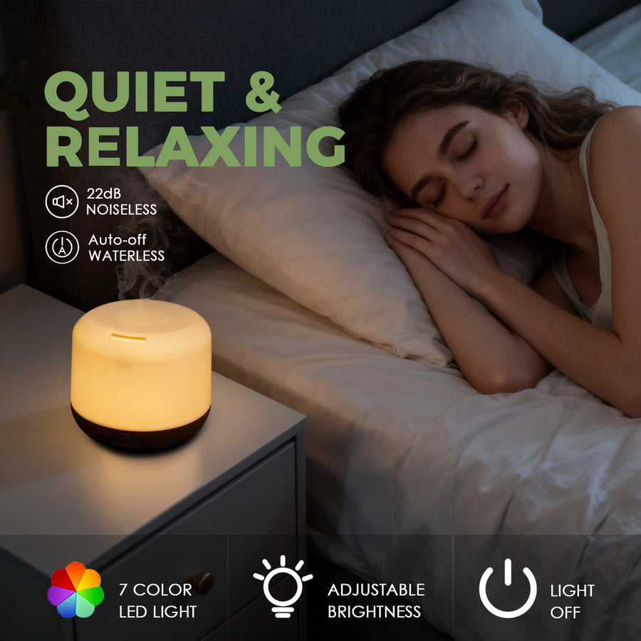 Mini diffuser for sleep and relaxation