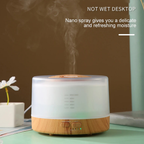 Light wood diffuser with mist detail