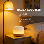 Light wood grain diffuser for night detail view