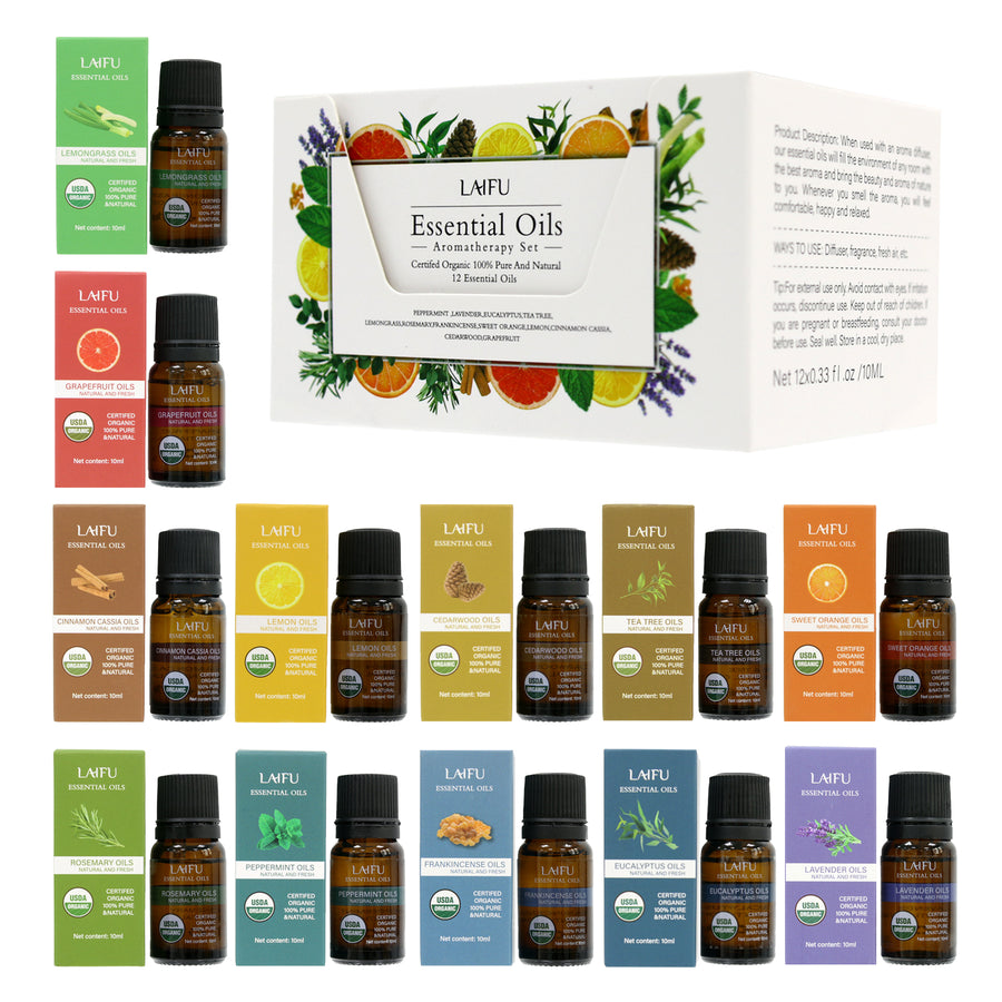 12pcs*10ml Essential Oils Set