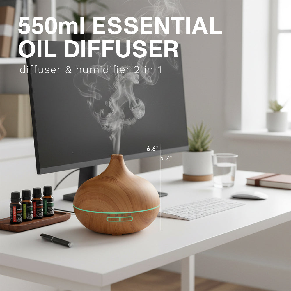 550ml large capacity aromatherapy diffuser