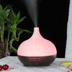 Crack texture diffuser with essential oils set