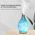 Glass Mottled Light Wood Diffuser with Essential Oil Set