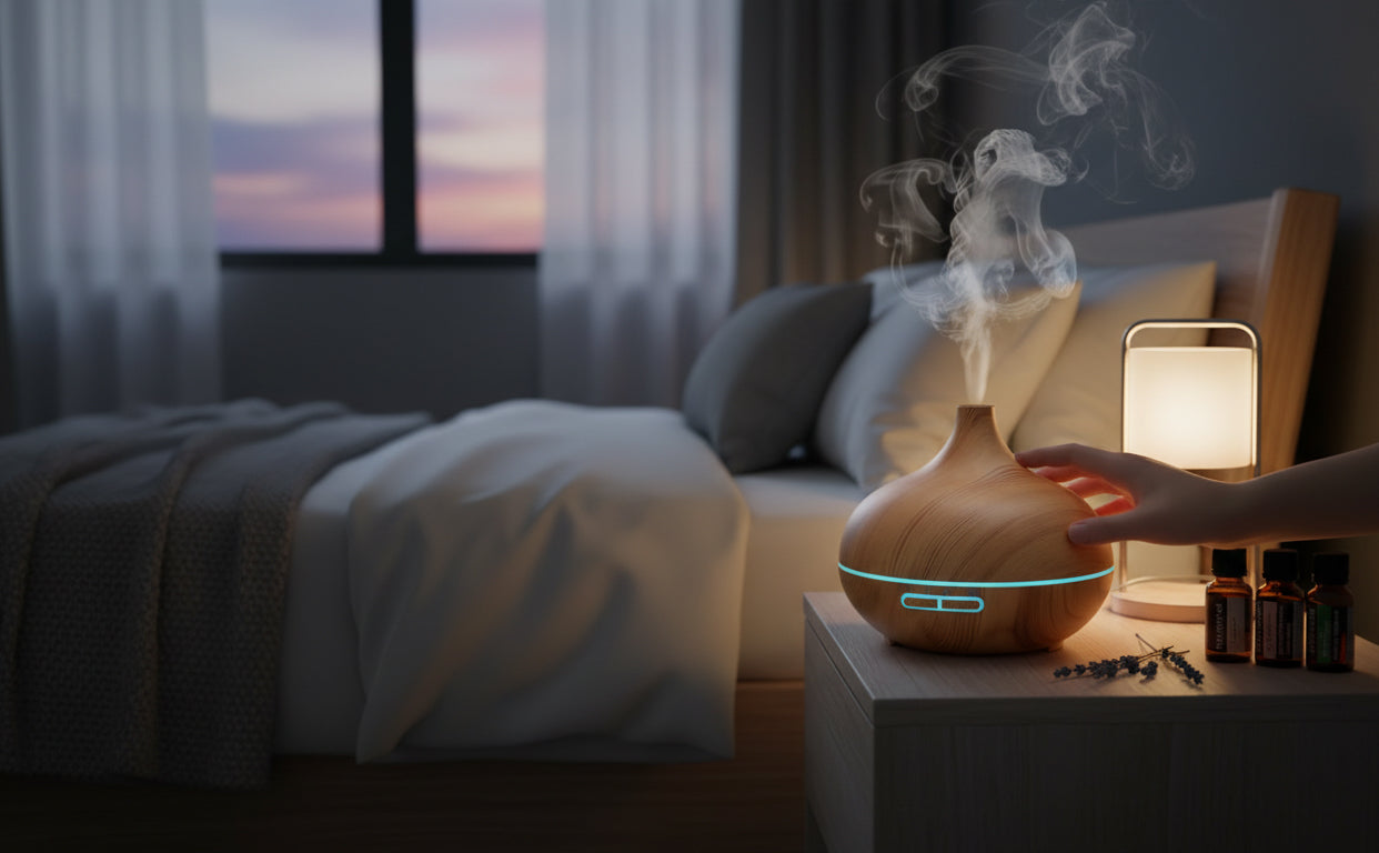 Premium ultrasonic aroma diffuser - Pniaw home fragrance