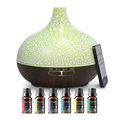 Waterdrop 550ml diffuser in crack texture - front view