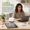 Type-C USB charging port on mini diffuser