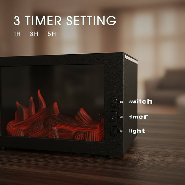 Timer function on aromatherapy diffuser
